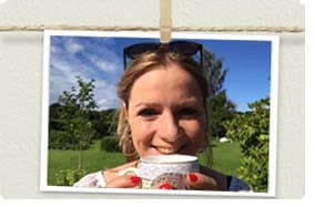 jemima drinking tea
